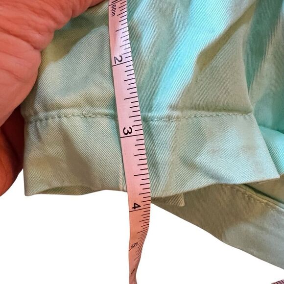 Crown & Ivy green teal Shorts 12P - Picture 5 of 6
